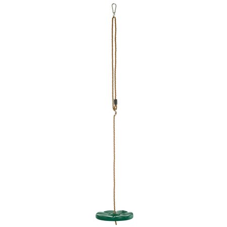 Swingan Cool Disc Swing With Adjustable Rope - Fully Assembled - Mint Green SW03DSR-GNE